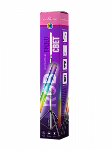 Видеосвет для фото и видео, RGBW светильник на штативе светодиодный Огонёк OG-SMH24